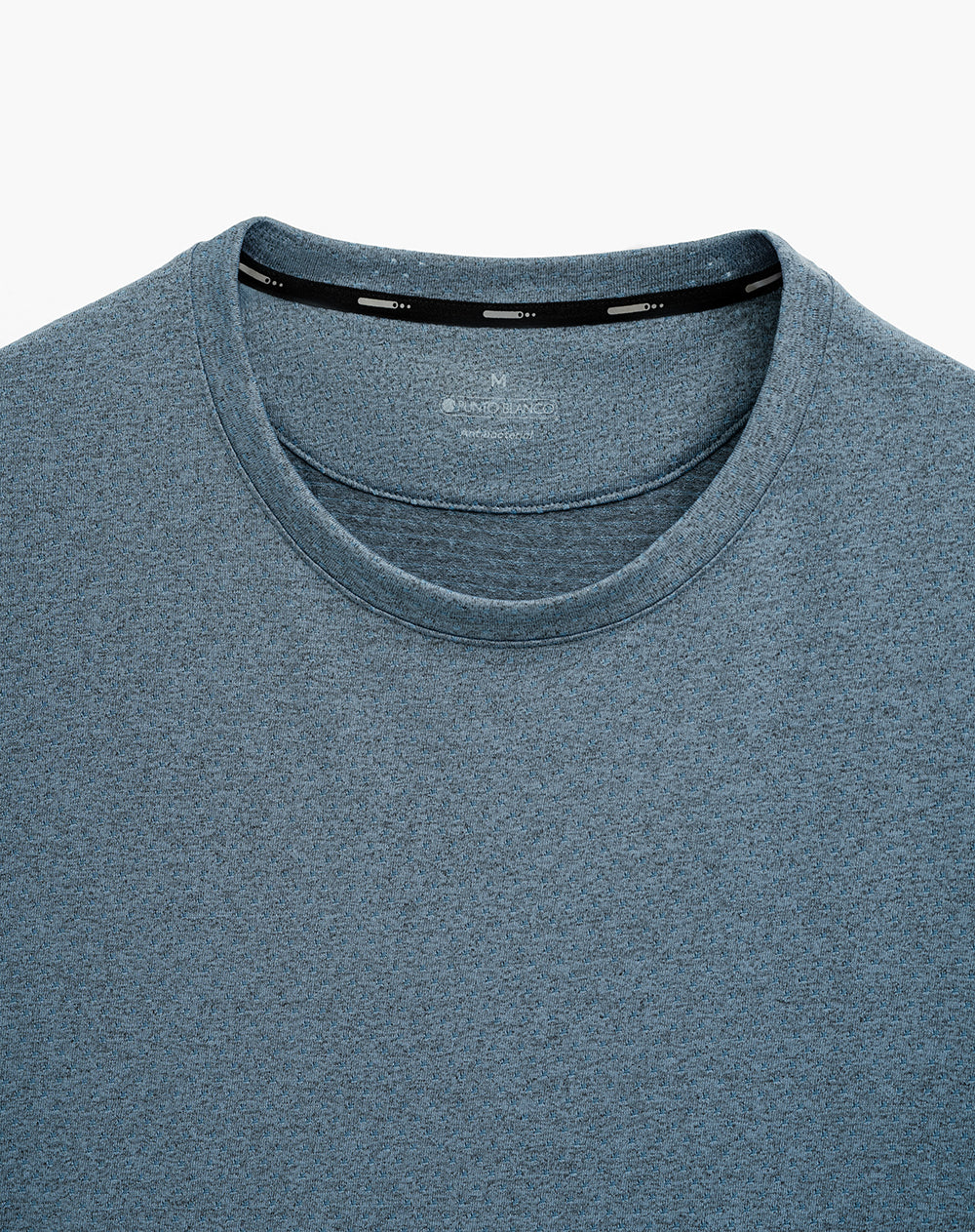 Camiseta deportiva control humedad azul hombre