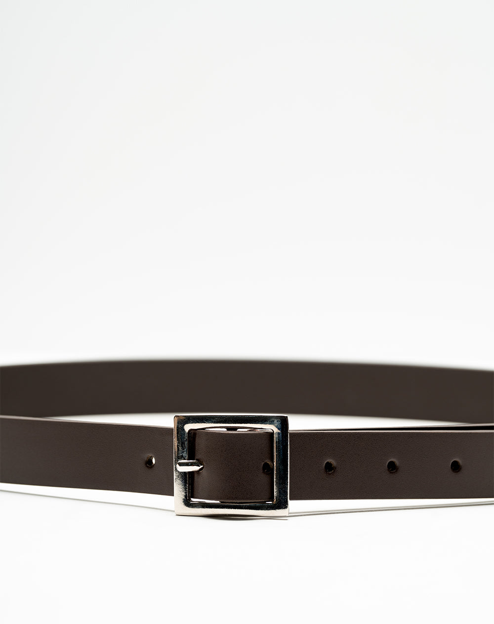 Correa en cuero café mujer