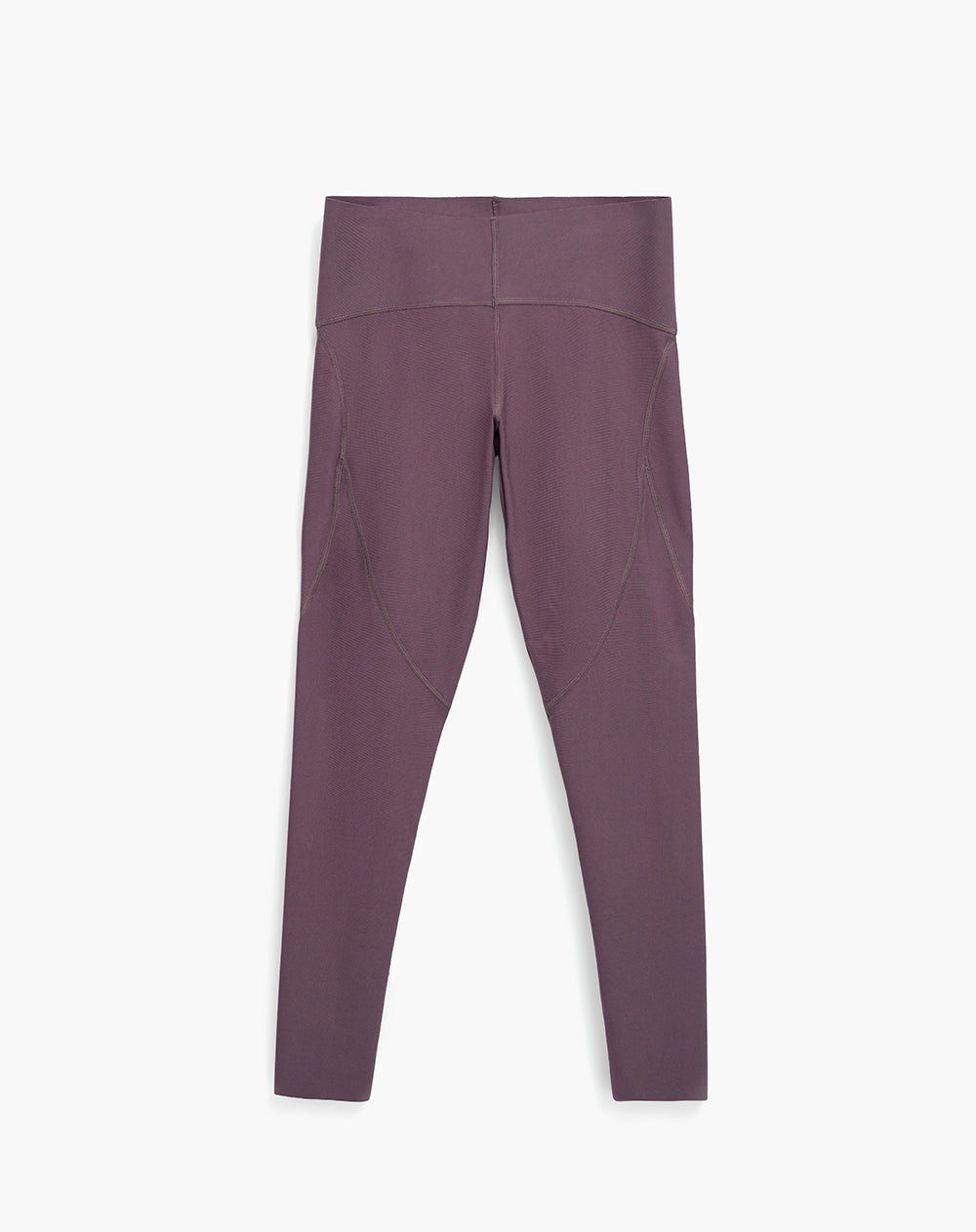 Legging deportivo control abdomen morado mujer