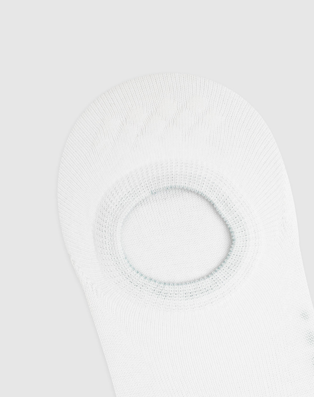 Medias mujer tobillera corta algodón pack x2 blanco