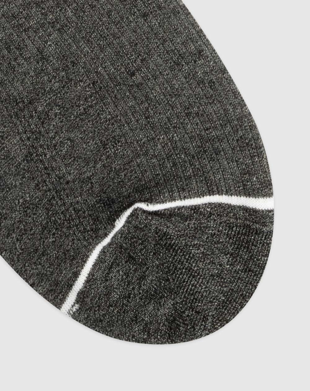 Medias hombre largas algodón pack x3 surtido