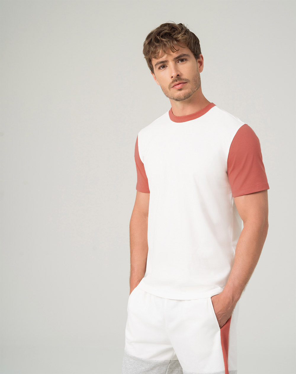 Camiseta de pijama hombre algodón sostenible habana