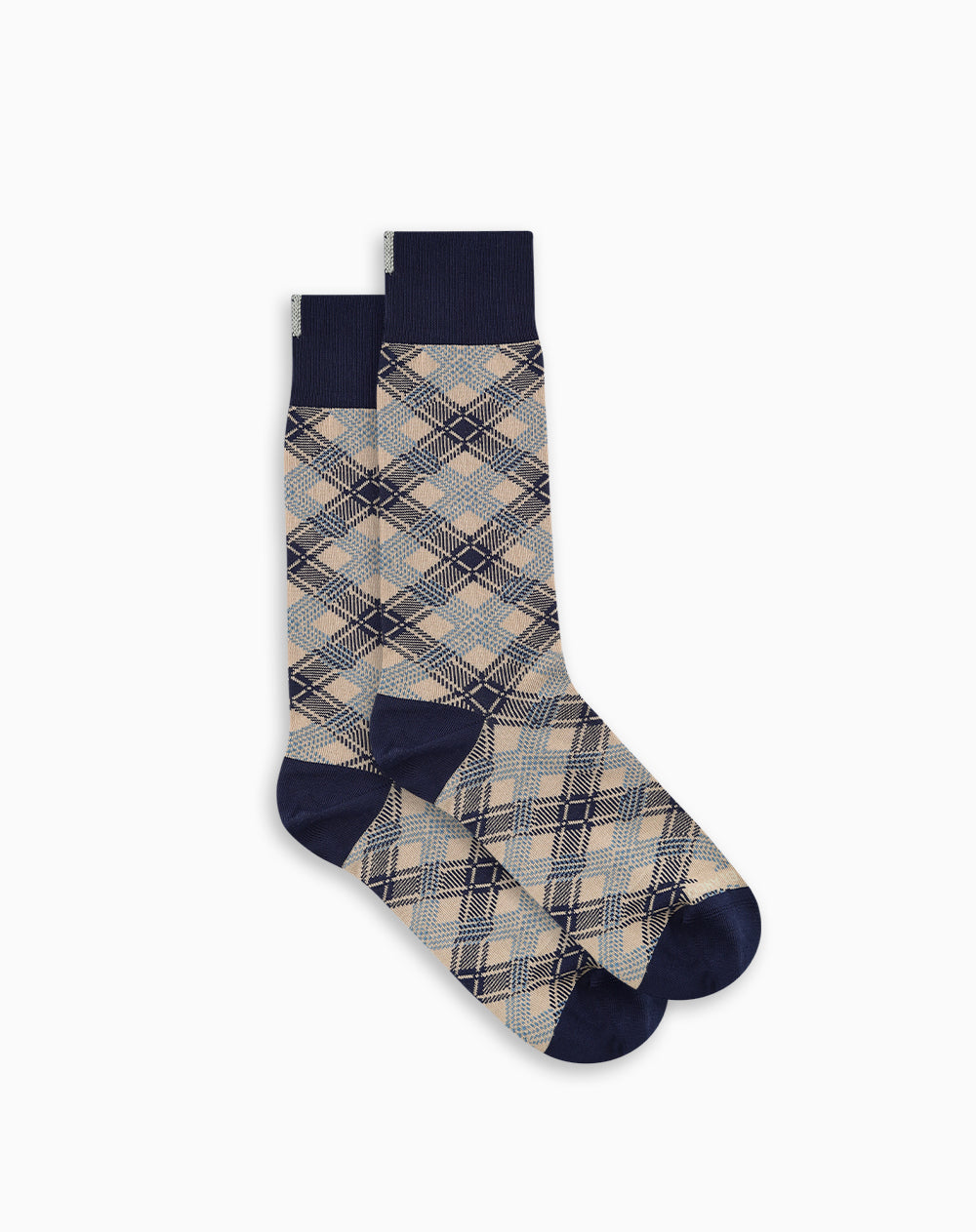 Medias largas azules