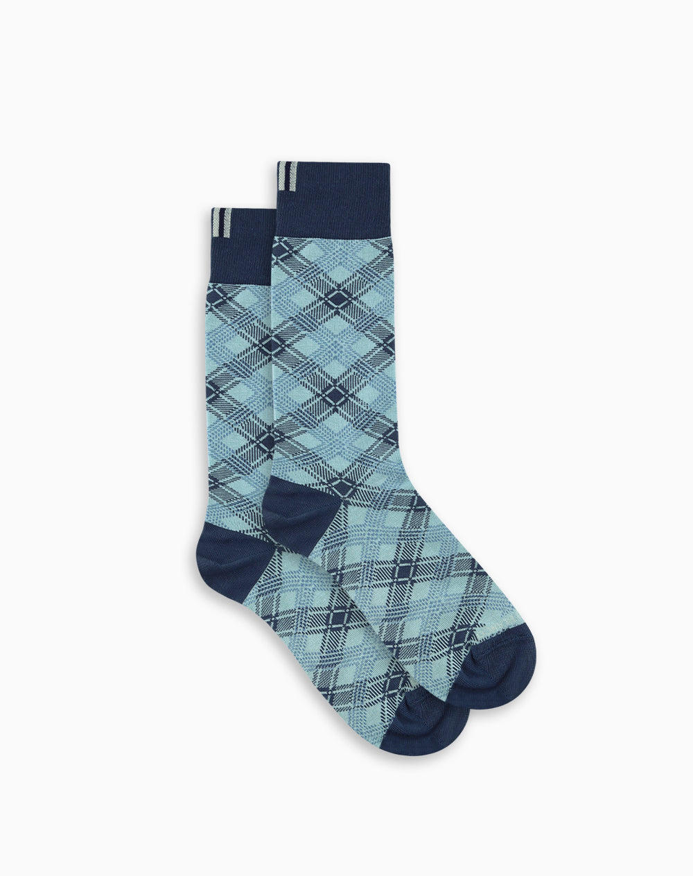 Medias largas azules