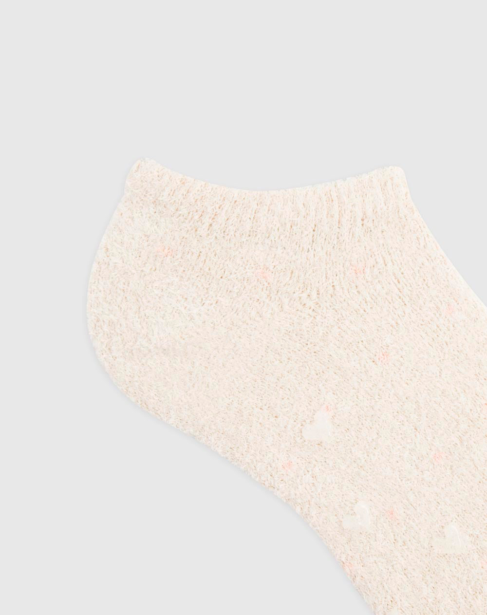 Medias mujer tobillera corta calentadoras pack x2 surtido