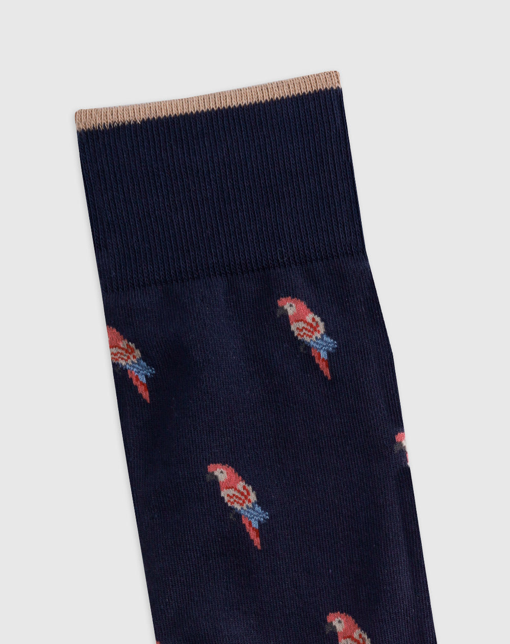 Medias hombre largas en algodón azules