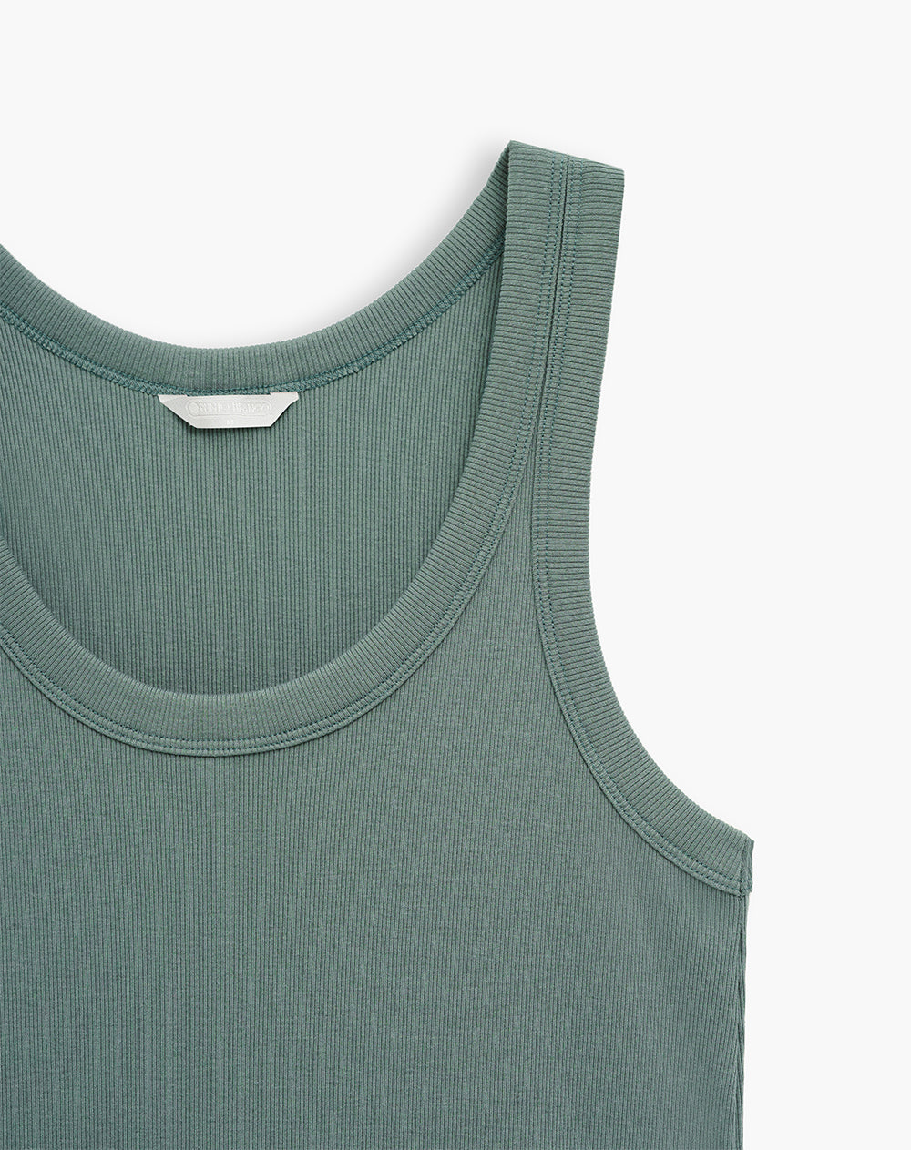Camiseta esqueleto regular algodón verde mujer