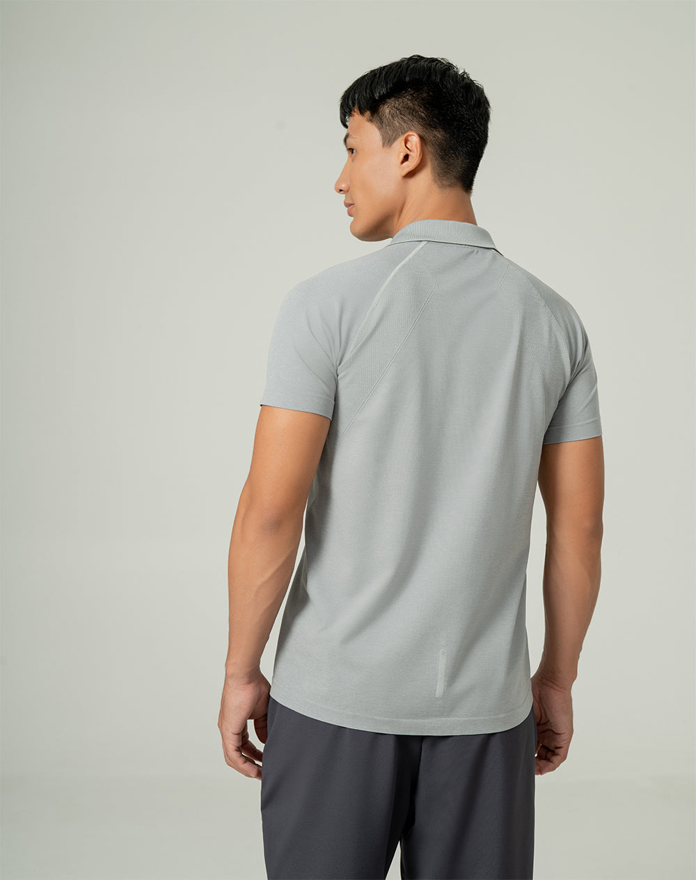 Jogger antibacterial gris hombre