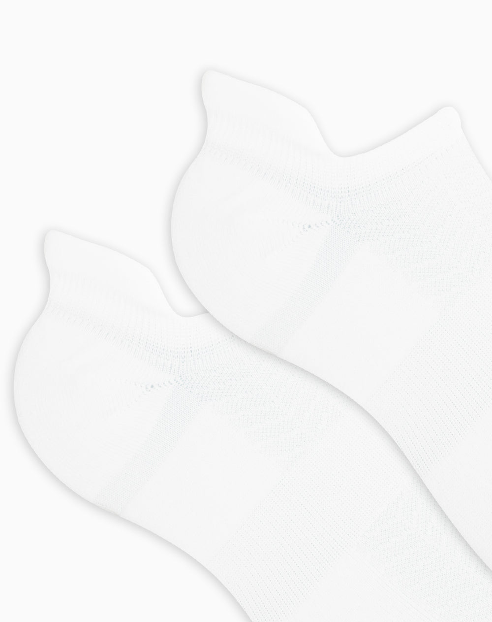 Medias deportivas mujer tobilleras cortas acolchadas blancas