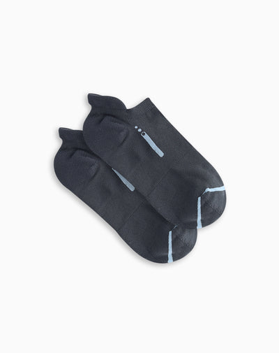 Medias deportivas mujer tobillera corta alcolchada gris