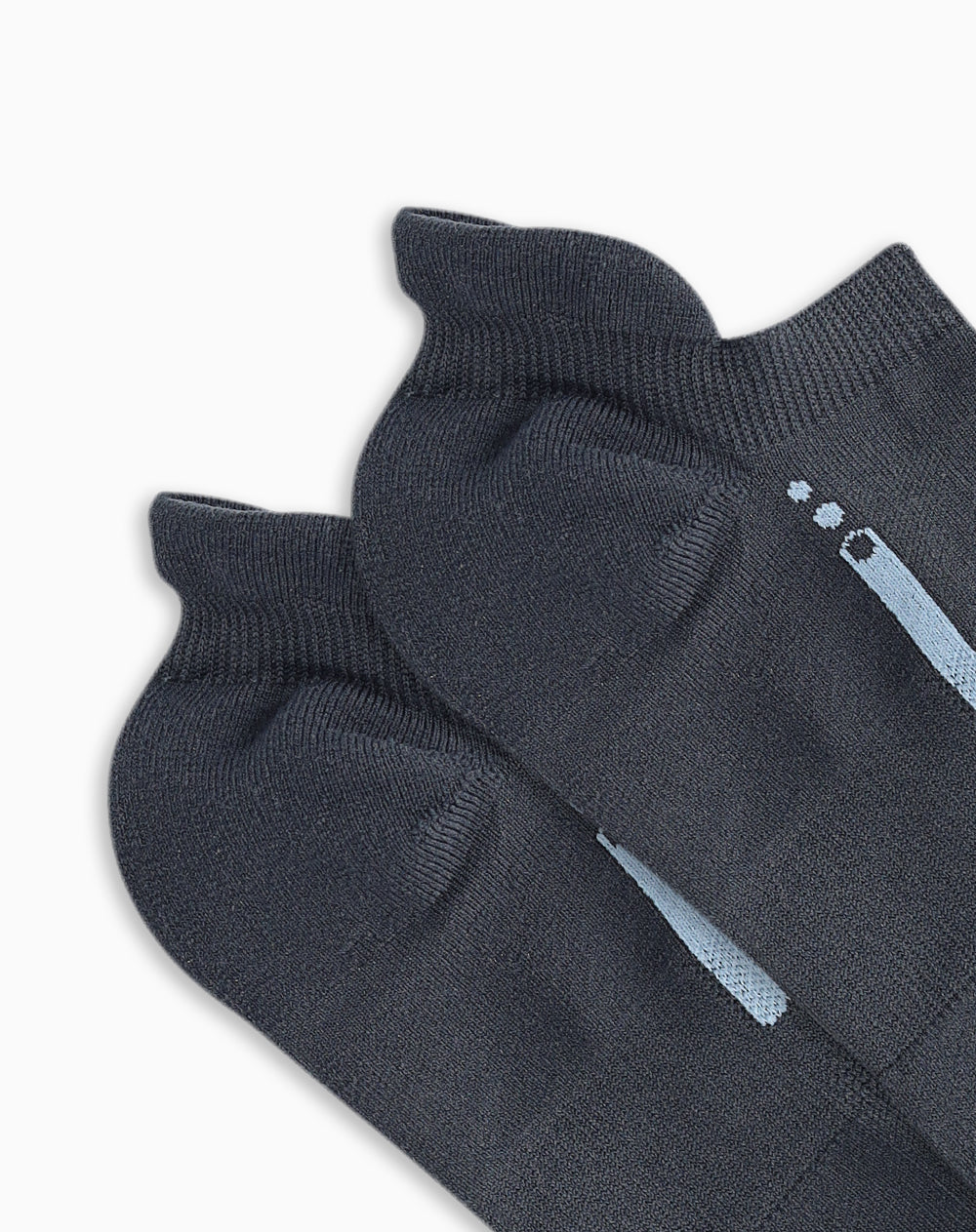 Medias deportivas mujer tobillera corta alcolchada gris