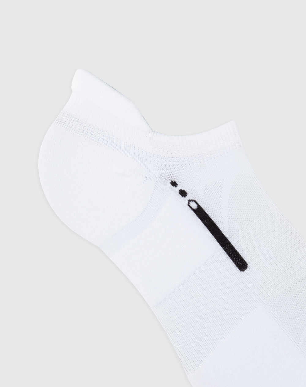 Medias deportivas mujer tobillera corta acolchada pack x3 blanco