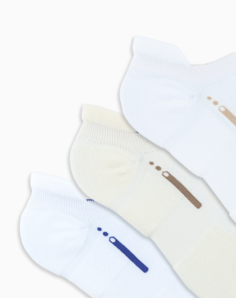 3 pares de medias tobilleras surtido