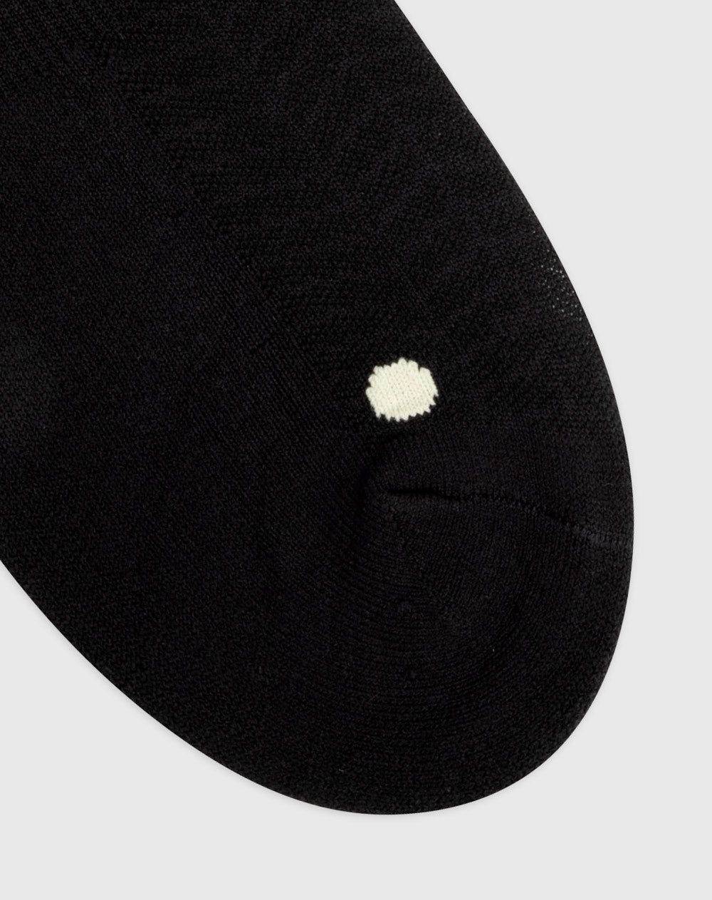 Medias deportivas hombre tobillera corta acolchada pack x3 negro