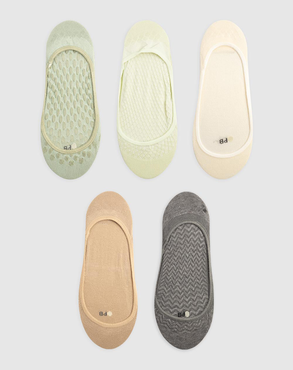 Pares de Medias Baletas Surtido Punto Blanco