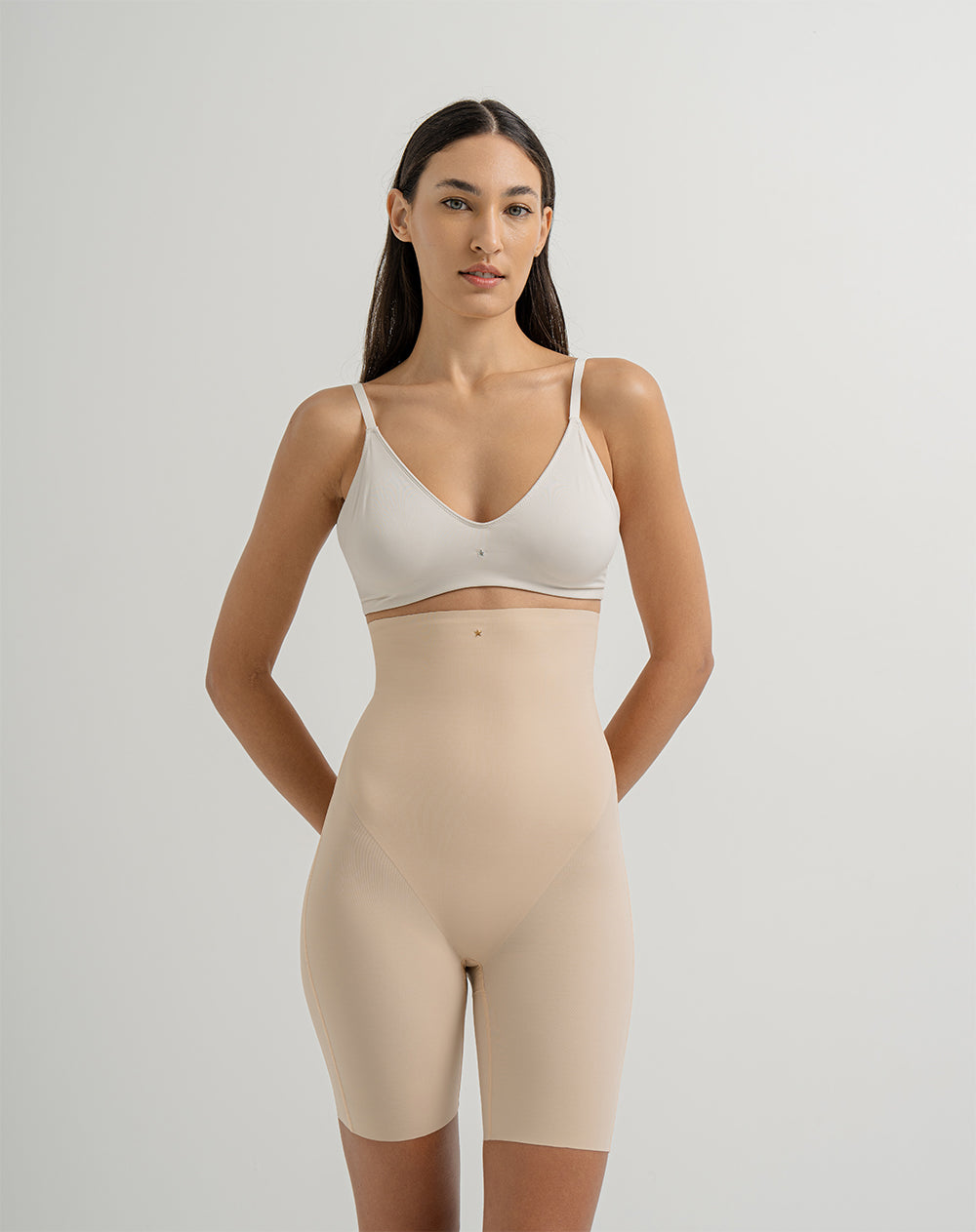 Panty tipo faja control ligero habano