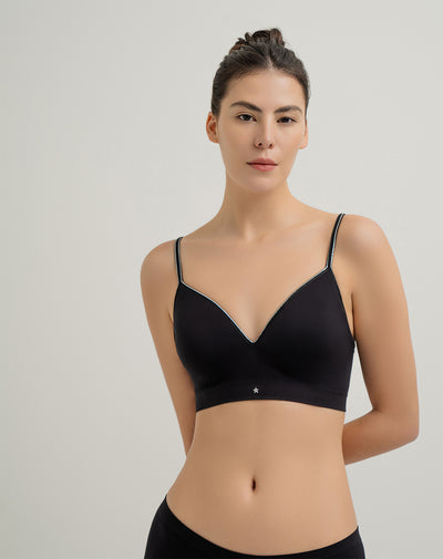 Top soporte medio prehormado sin arco negro