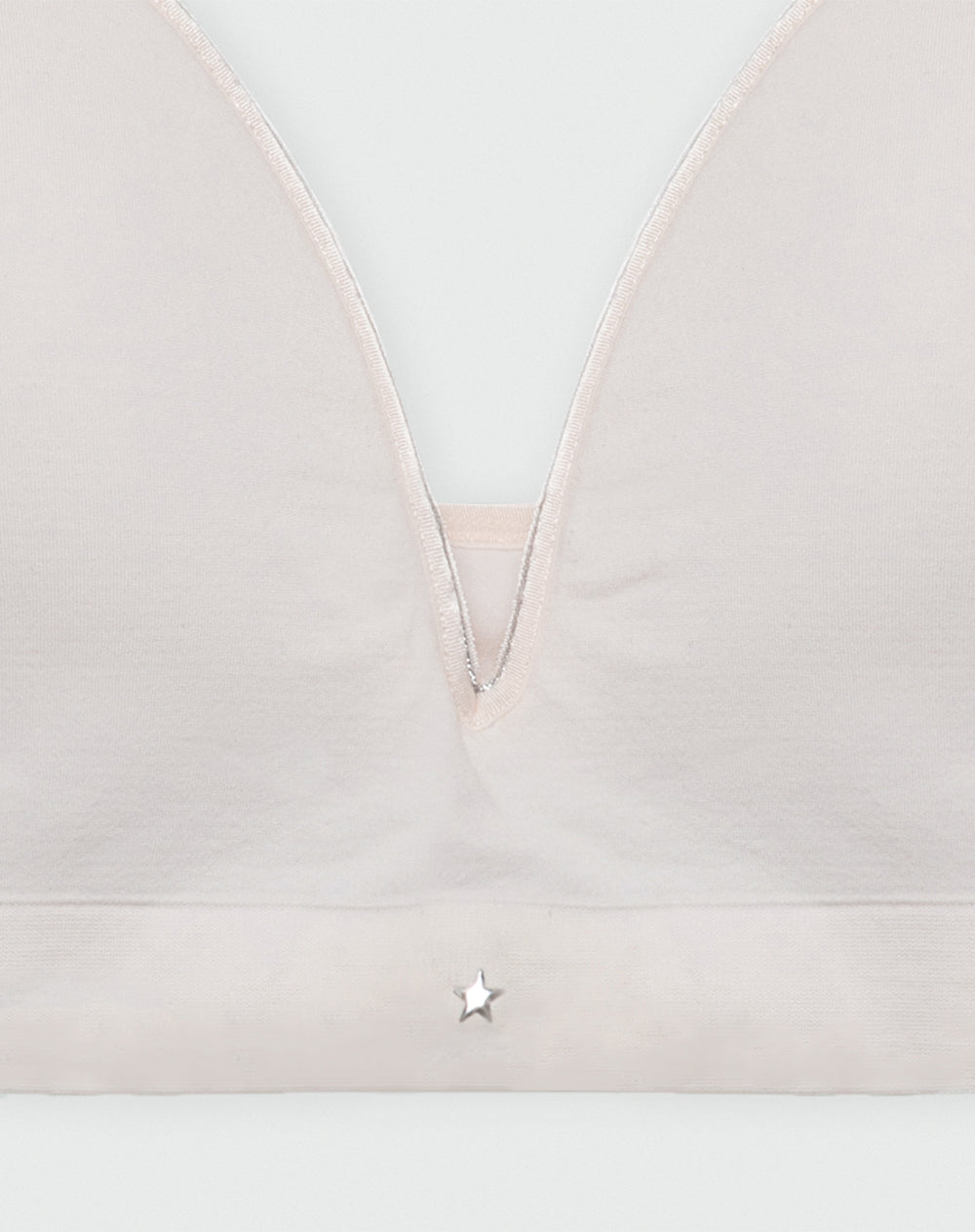 Top soporte medio prehormado sin arco vainilla