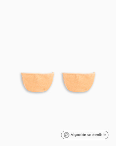 Medias punteras mujer cinta de silicona pack x2 surtido