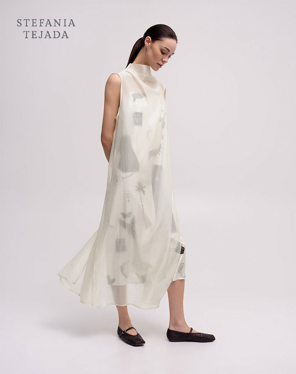 Vestido largo Stefania Tejada