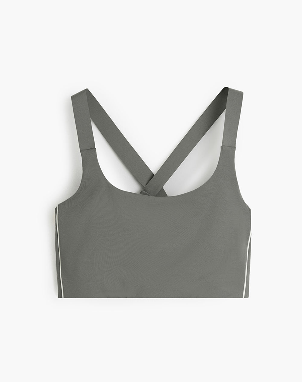 Top deportivo soporte medio control humedad verde