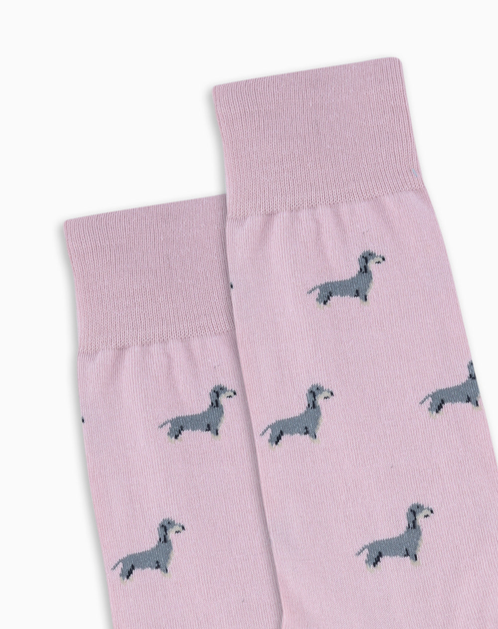 Medias hombre largas casuales rosadas