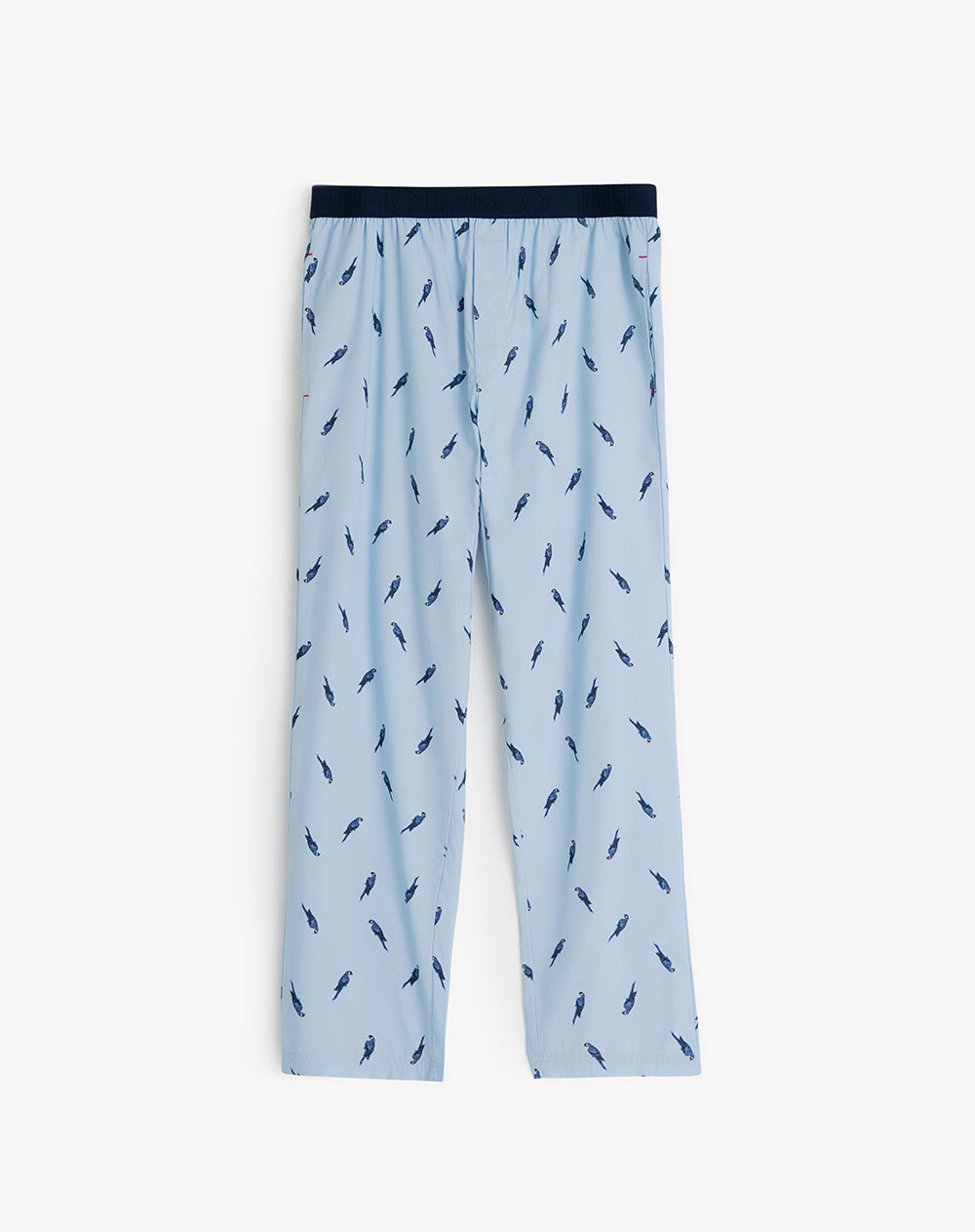 Pantalón de pijama hombre algodón largo estampado