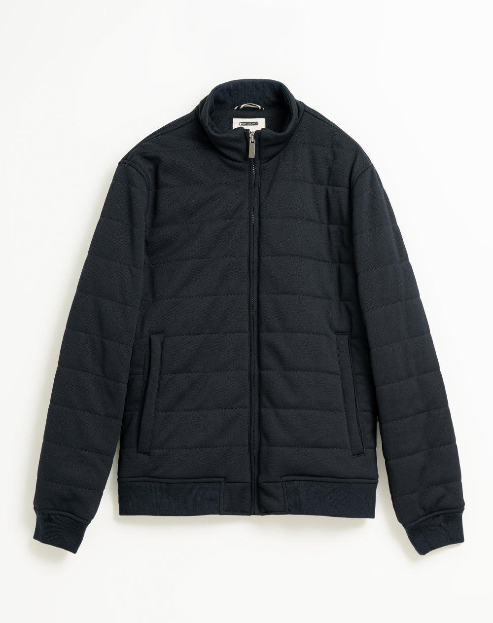 Chaqueta bomber regular azul hombre