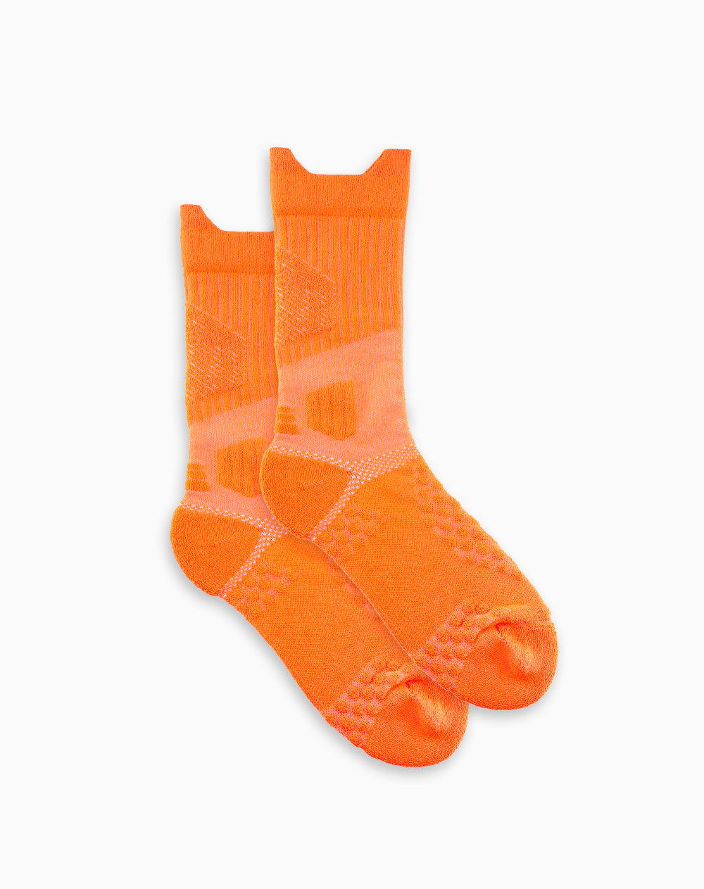 Medias cortas naranja brillante