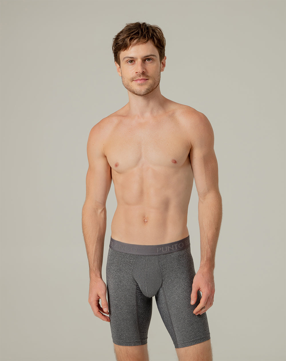 Calzoncillos Hombre Boxer Blanco Bóxer Punto Blanco 93% Algodón