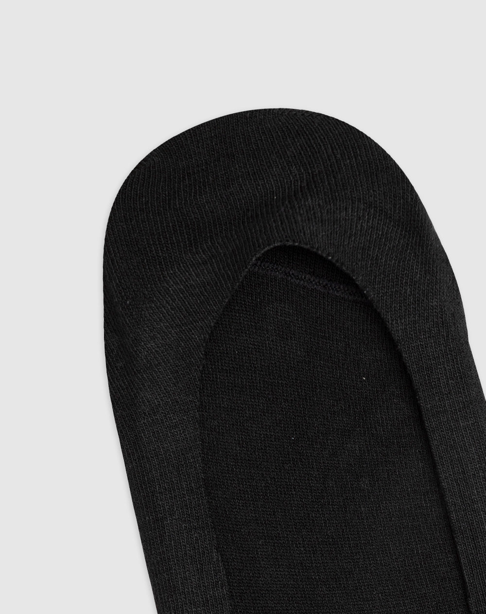 Medias mujer baleta borde con silicona pack x2 negro