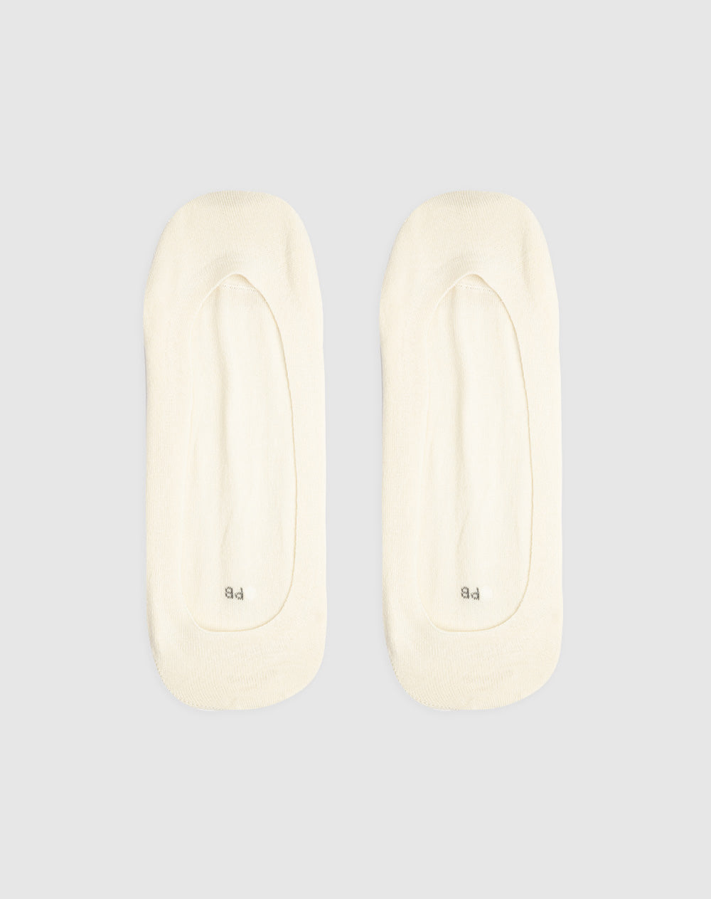 Medias mujer baleta borde con silicona pack x2 surtido