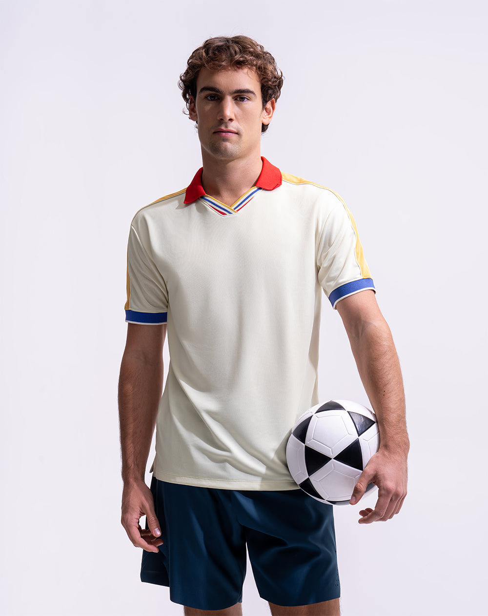 Camiseta tipo polo regular control de humedad mundial unisex