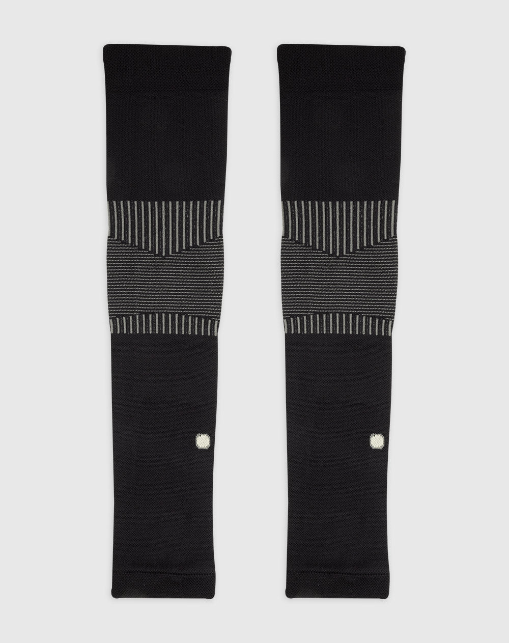 Medias deportivas unisex largas microfibra tubulare negras