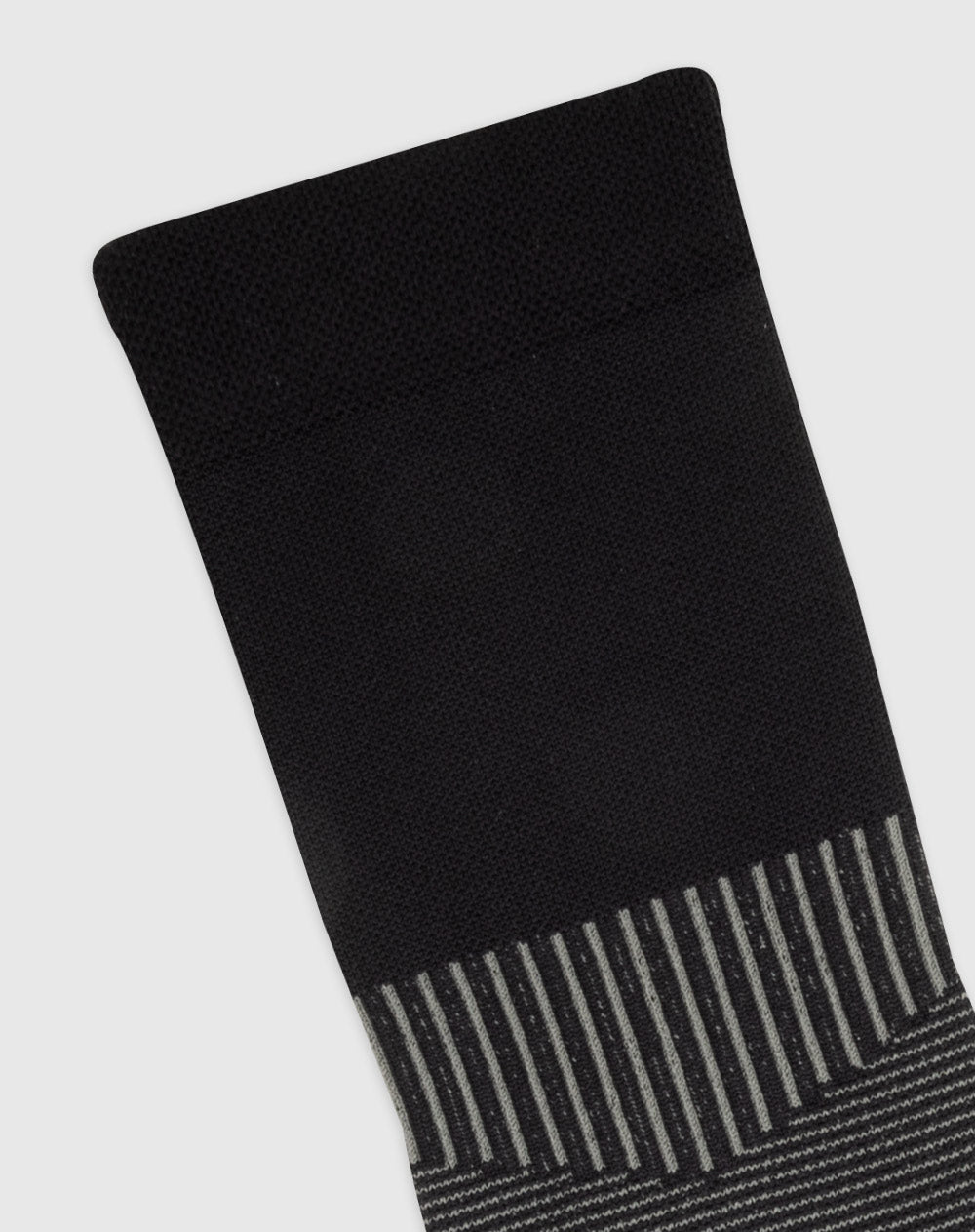 Medias deportivas unisex largas microfibra tubulare negras