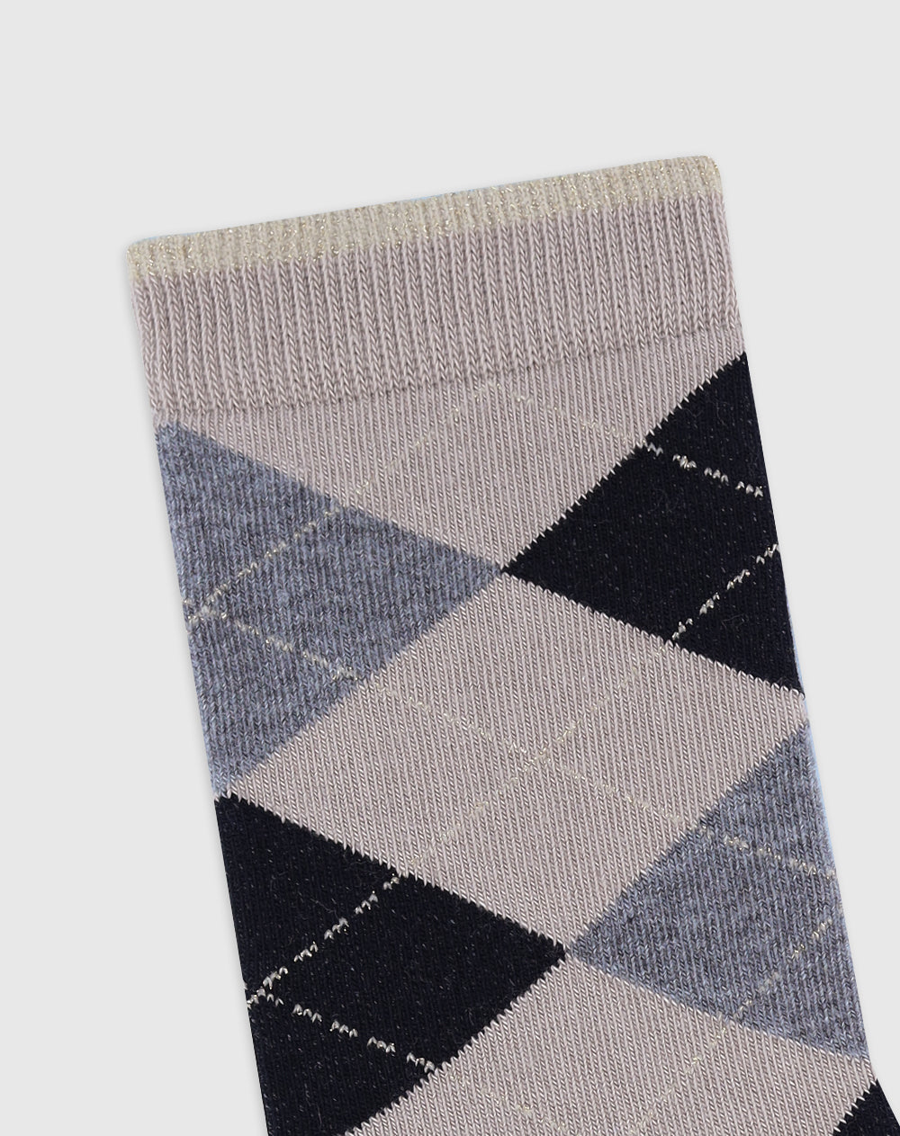 Medias mujer largas algodón rombos