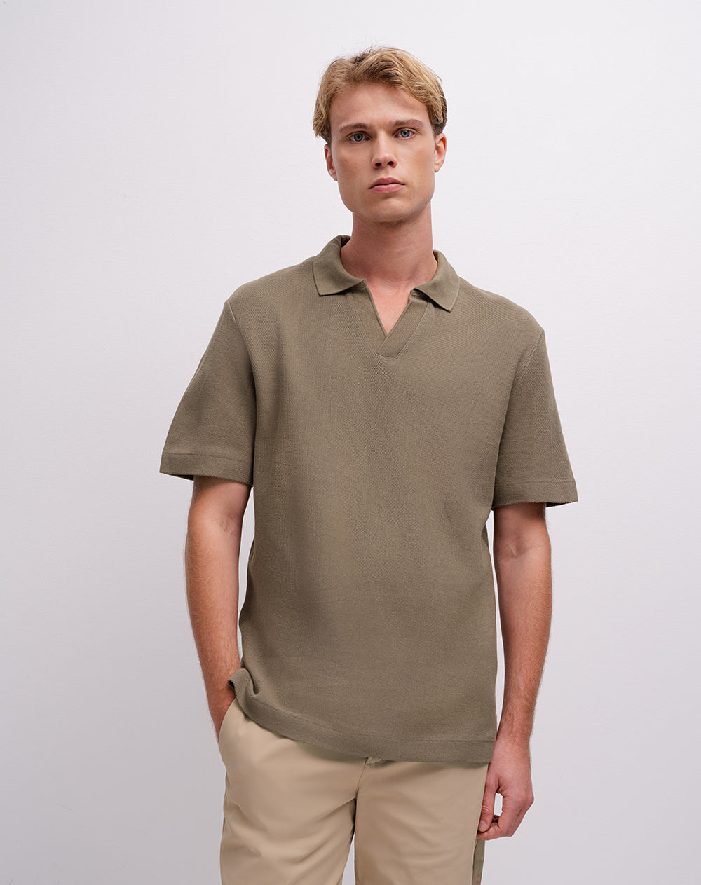 Polo regular fit cafe