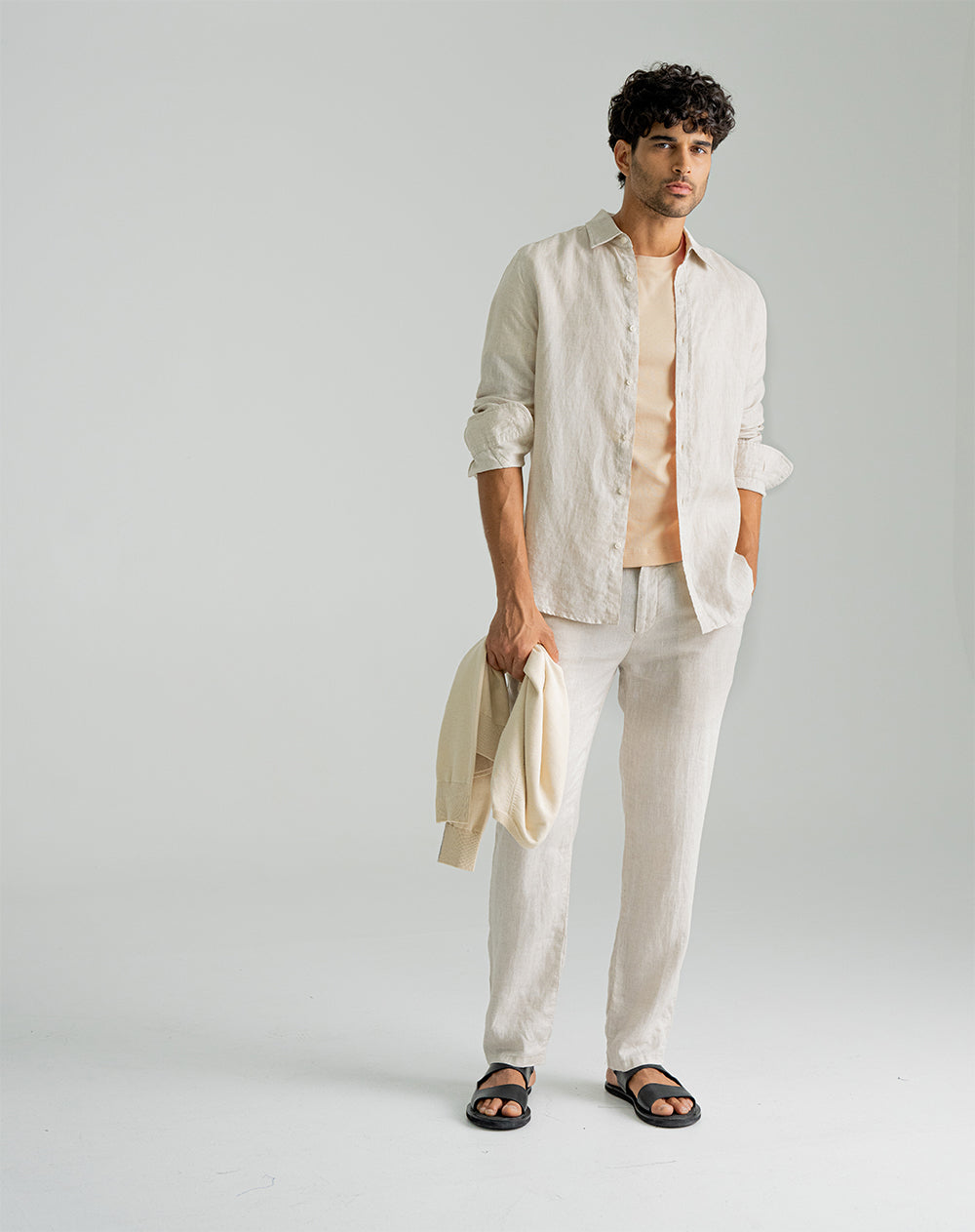 Camiseta regular algodón habana hombre