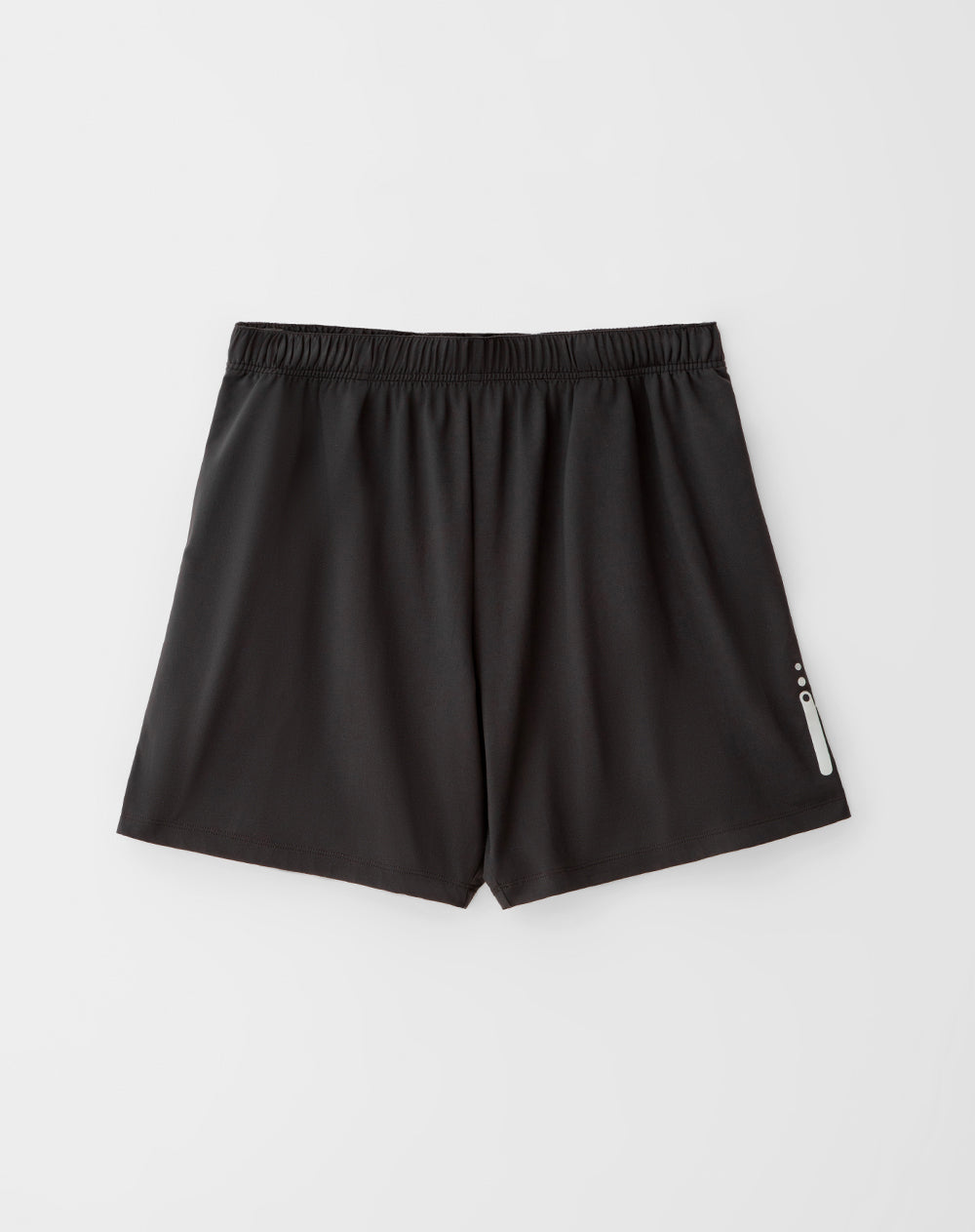 Pantaloneta deportiva control humedad negra hombre