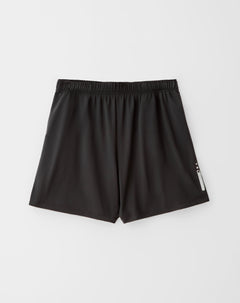 Pantaloneta deportiva control humedad negra hombre