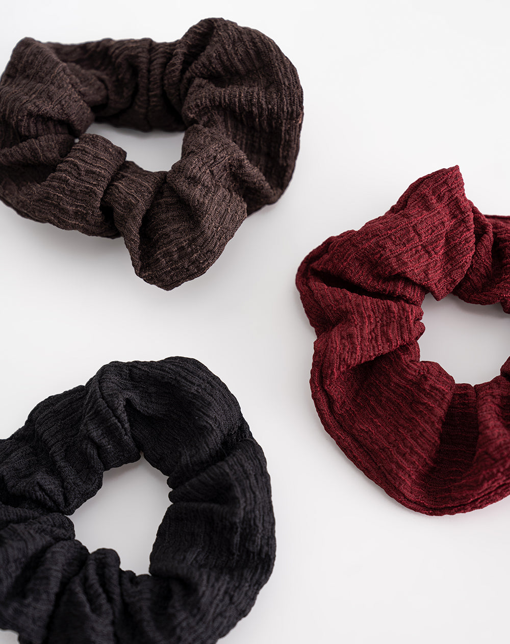Scrunchies para el cabello x3unds surtido