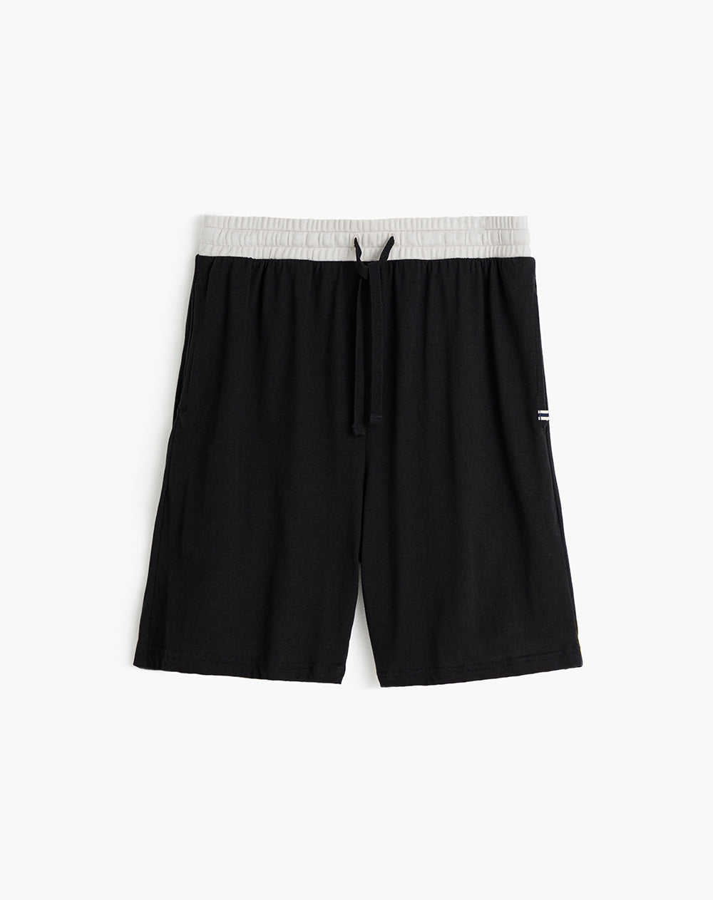 Camiseta + bermuda de pijama hombre algodón surtida