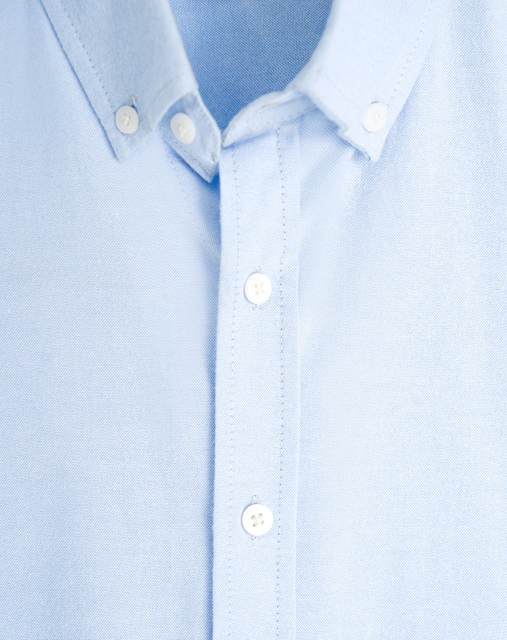 Camisa regular fit manga larga azul clara