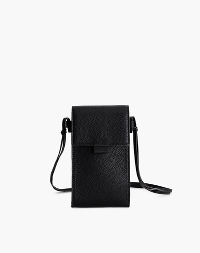 Bolso porta celular negro
