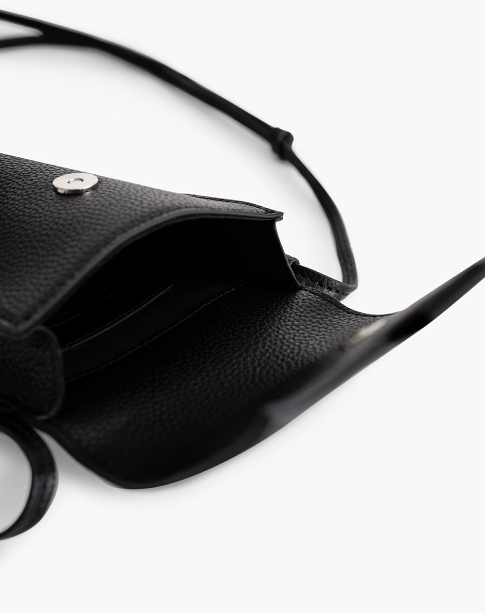 Bolso porta celular negro