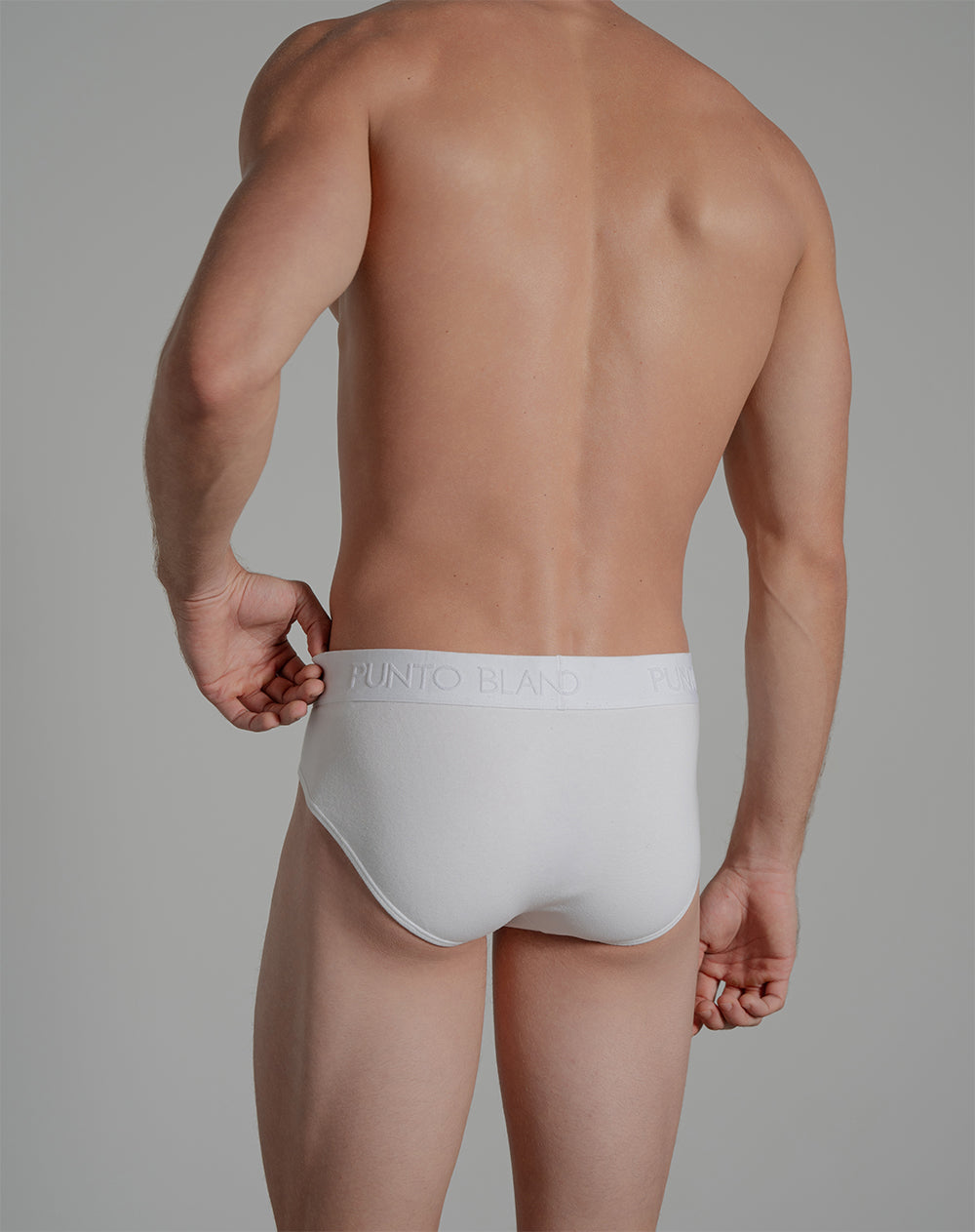 Bóxer brief algodón panel anatómico x2unds blanco