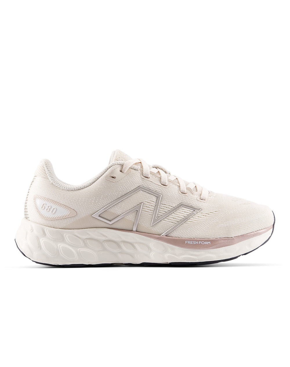 Tenis deportivos New Balance beige mujer