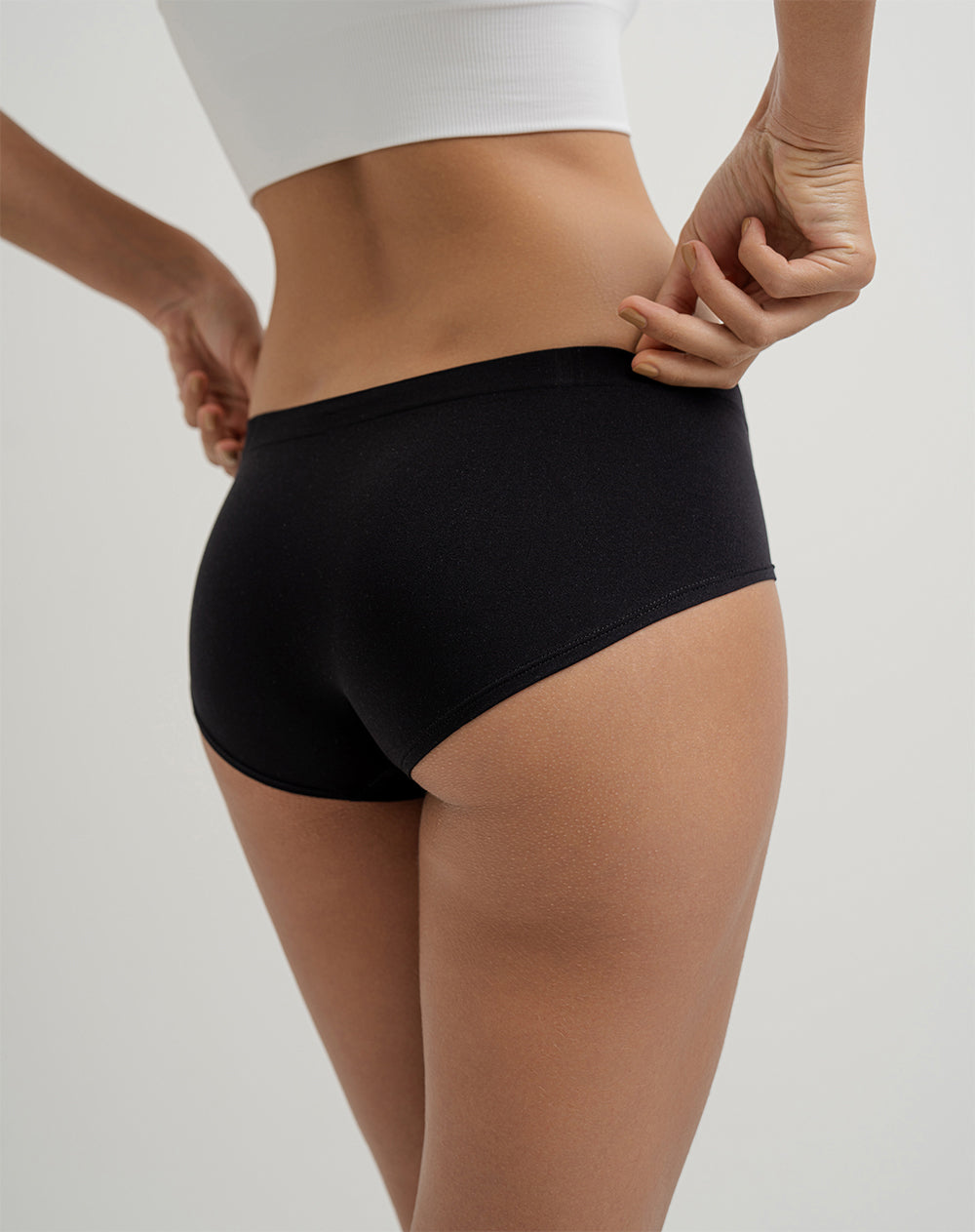 Panty cachetero seamless negro