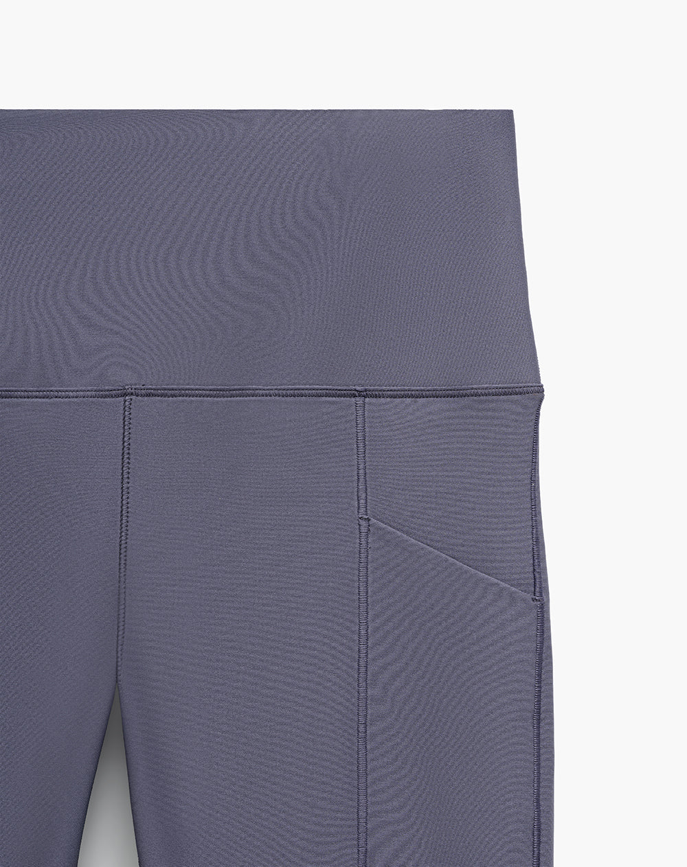 Legging deportivo control abdomen morado mujer