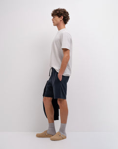 Bermuda confort regular azul hombre